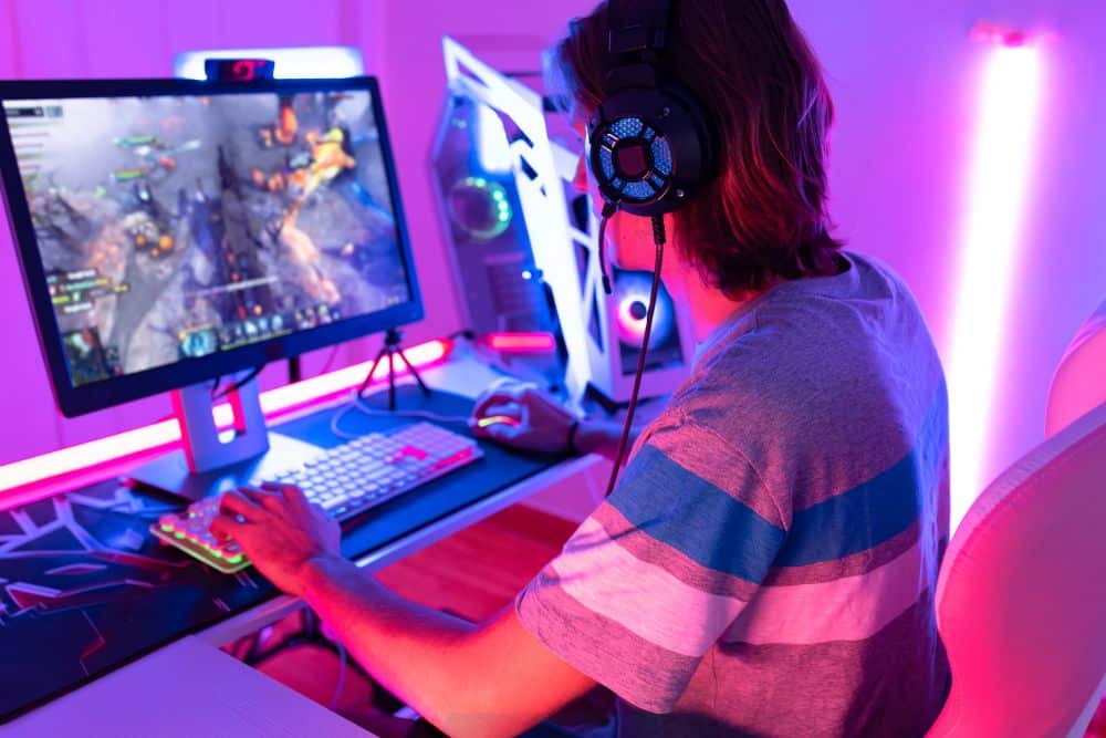 setup gamer ordenado y funcional